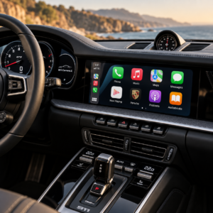 OEM Porsche PCM 4.0 Apple CarPlay and Android Auto Upgrade